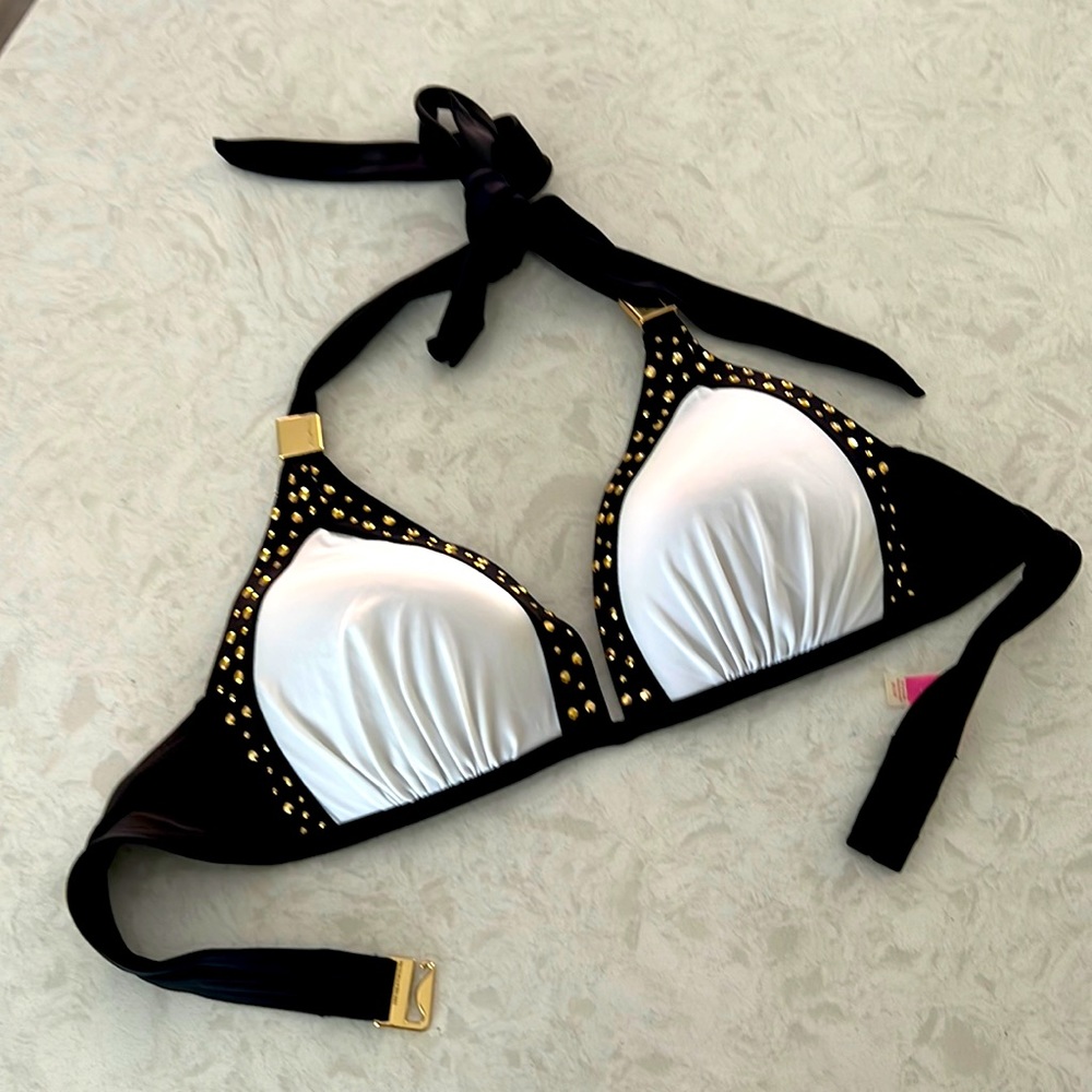 Push Up Halter Swim Top